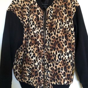 Leopard print jacket